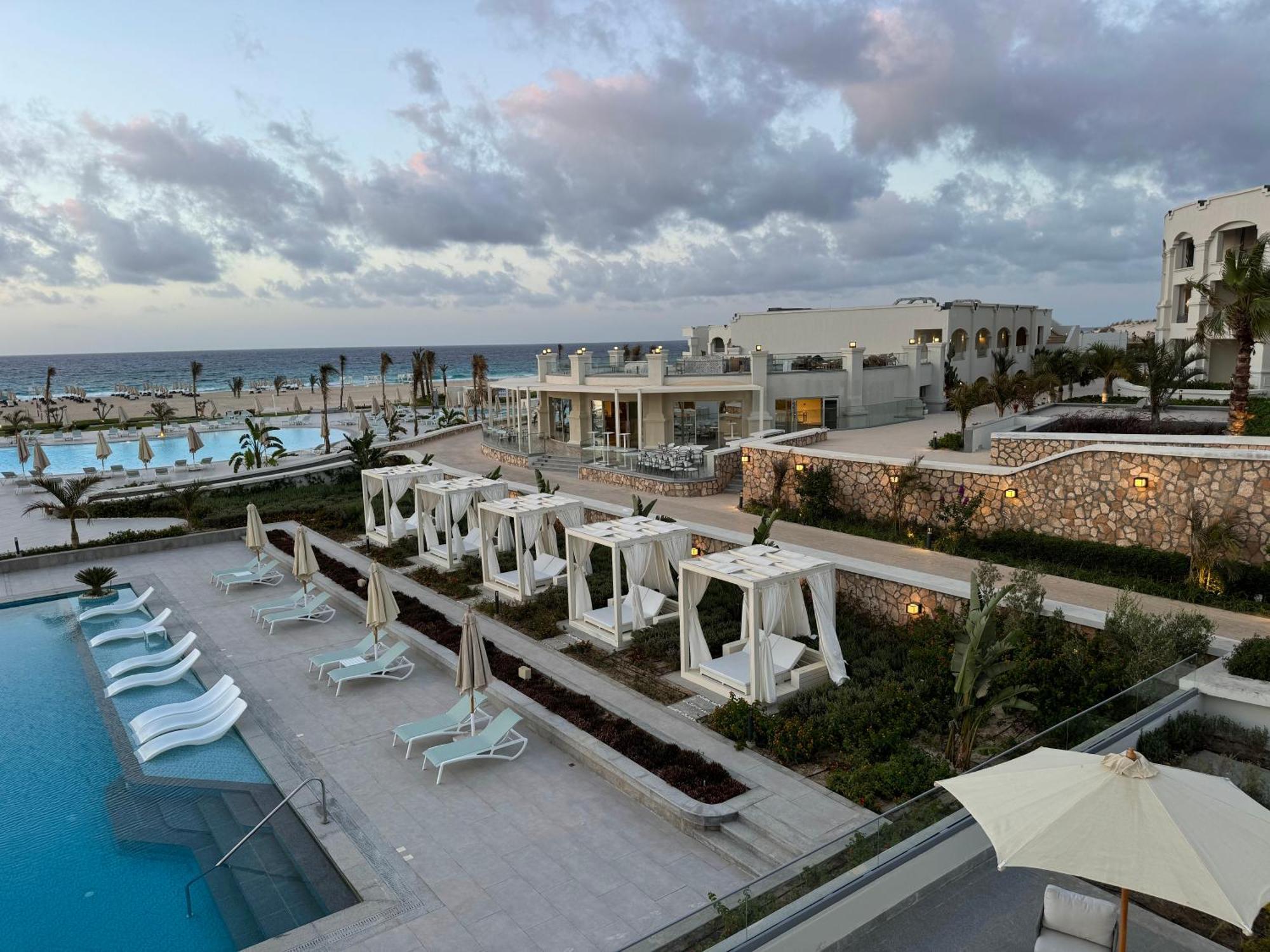 Cleopatra Sidi Heneish Hotel มาร์ซา เมทรูห์ ภายนอก รูปภาพ